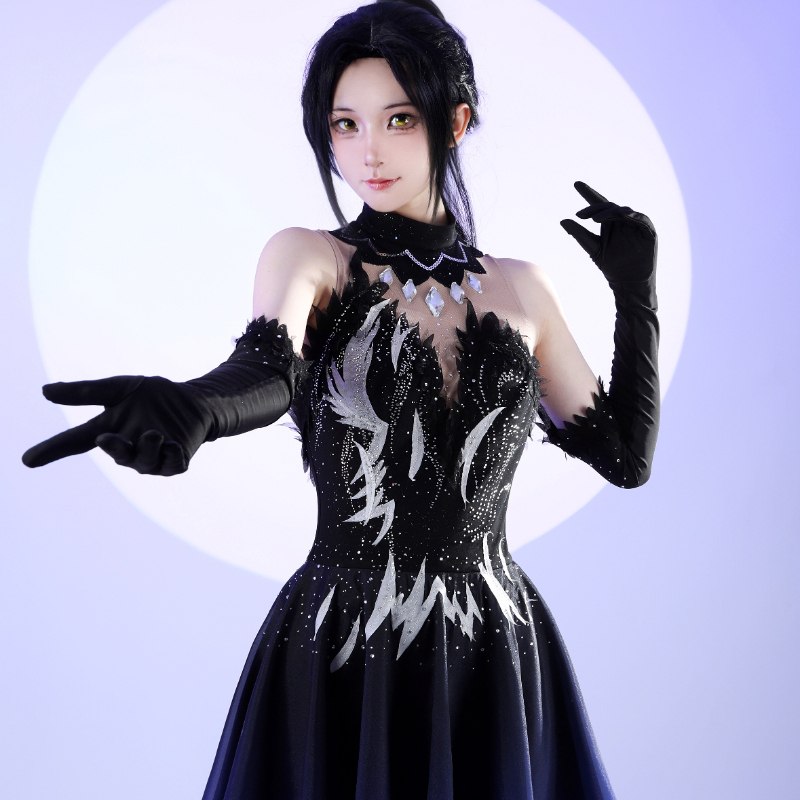 Convention Cosplay Anime - Medalist Anime Hikaru Kamisaki Cosplay Set,