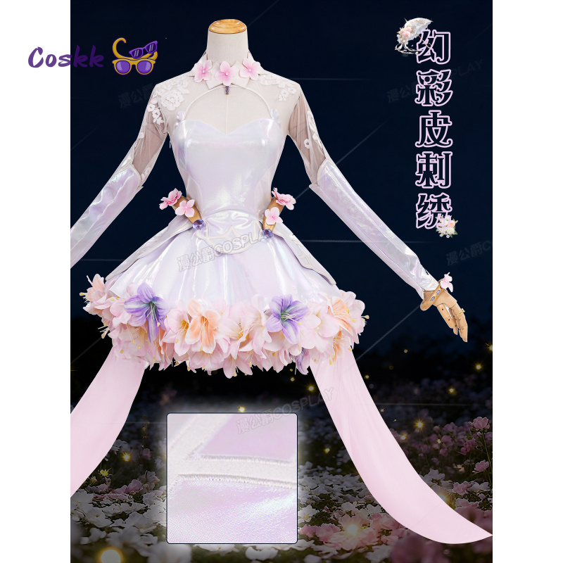 Anime Cosplay Dresses - Game OW Kiriko Cosplay Costume Uniform