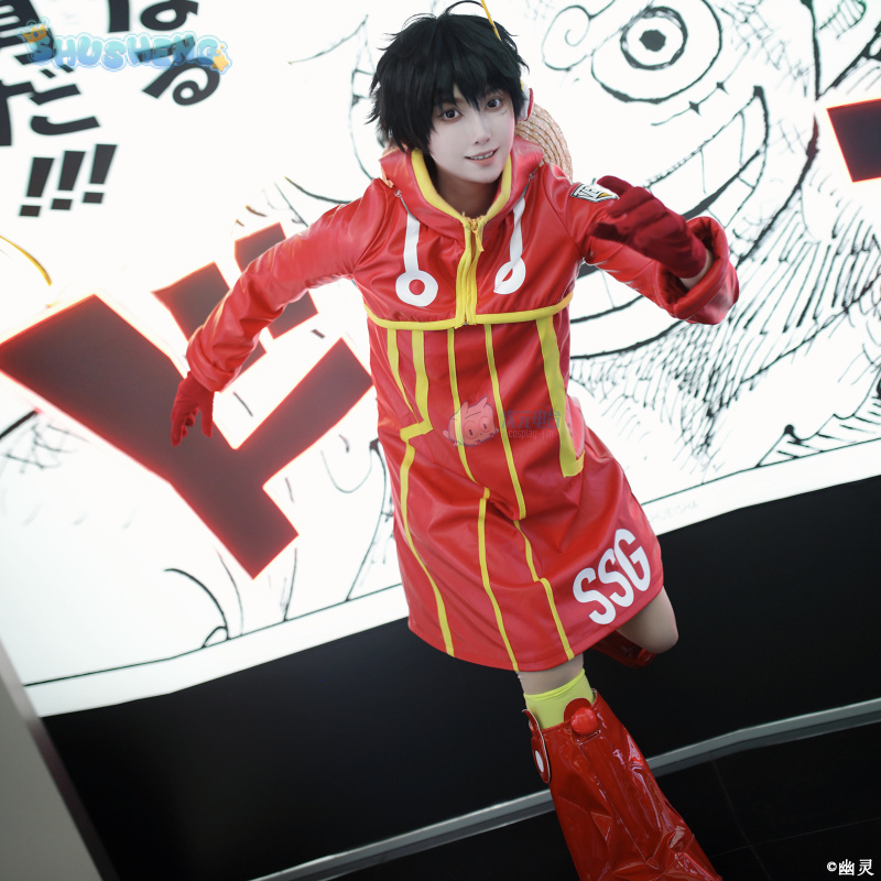 Costume Anime Cosplay - Monkey D Luffy Egghead Cospaly Costume