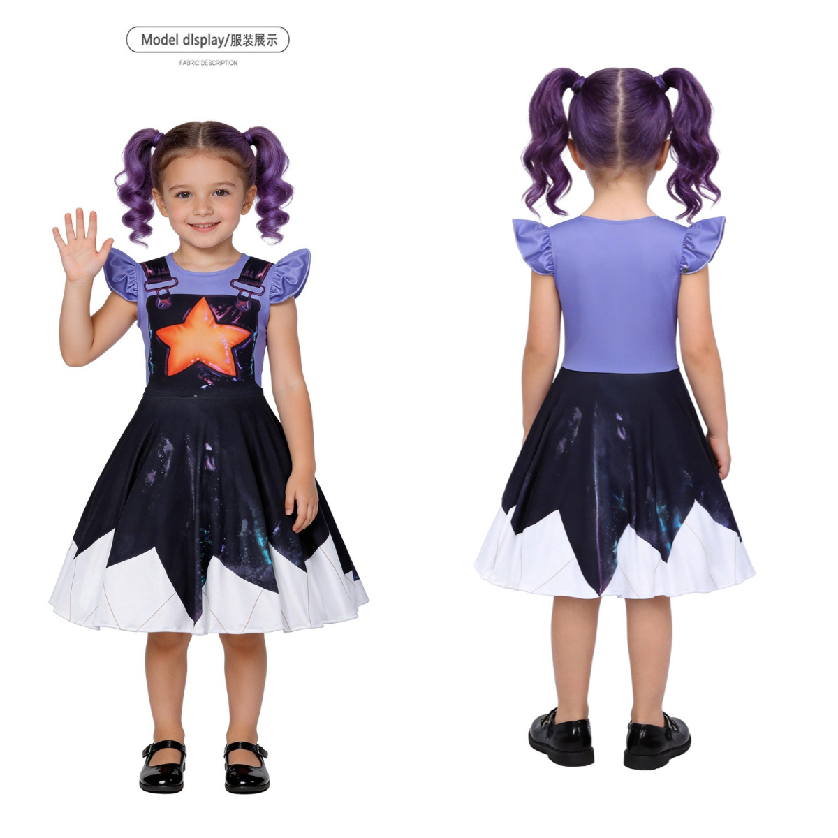 Costume Anime Cosplay - Lily Lovebraids Game Suit Uniform Cosplay