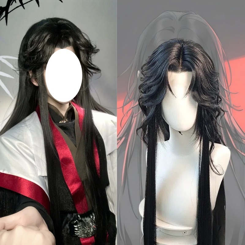 Cosplay Anime Black Hair - Anime The Scum Villain’s Self Luo