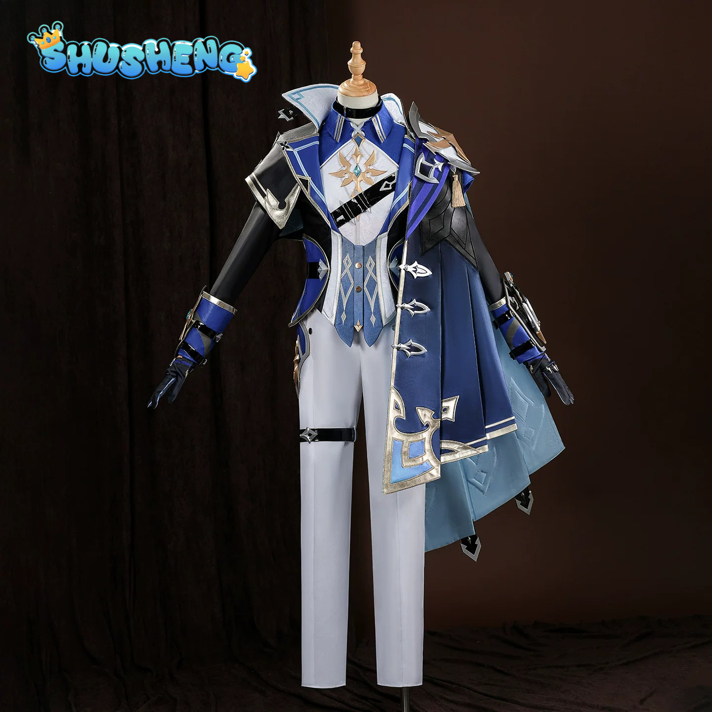 Anime Cosplay Waifu - Game Genshin Impact Lohen Cosplay Costume