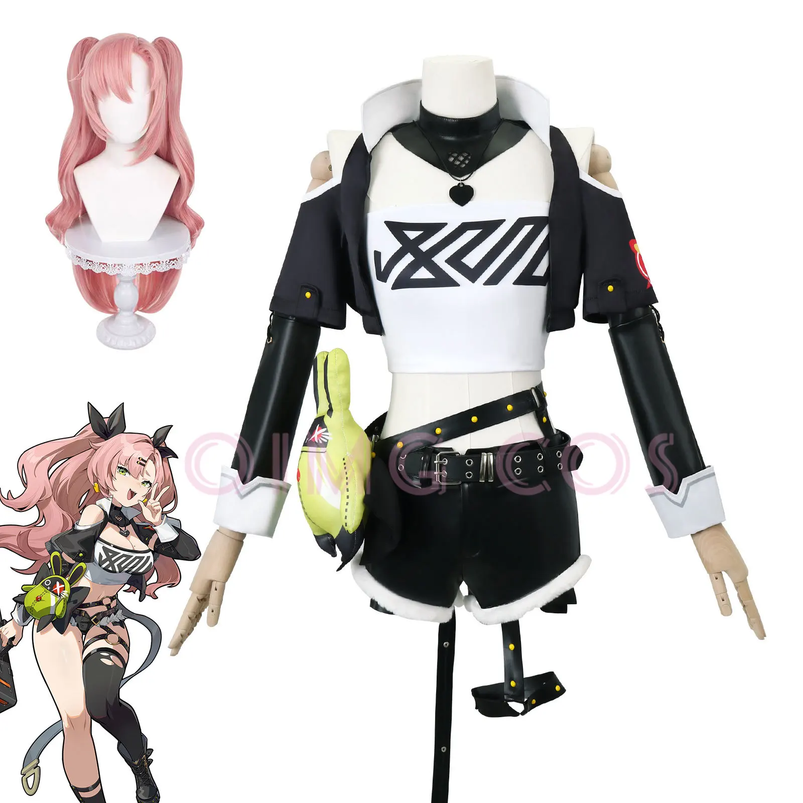 Costume Anime Cosplay - Nicole Demara Zenless Zone Zero Cosplay