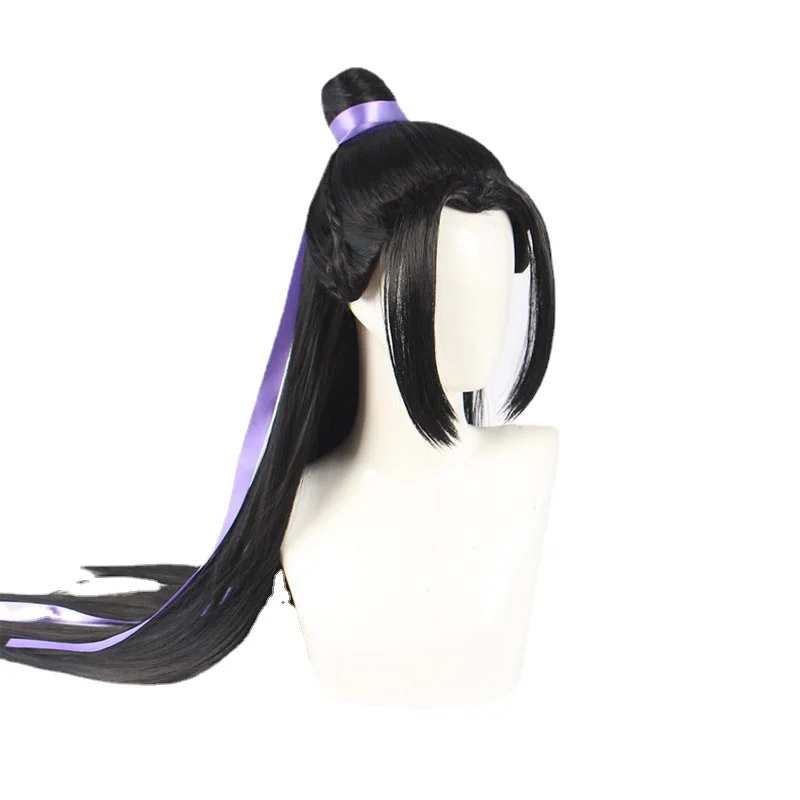 Anime Cosplay 2026 - 2026 Black Synthetic Hair Role Play