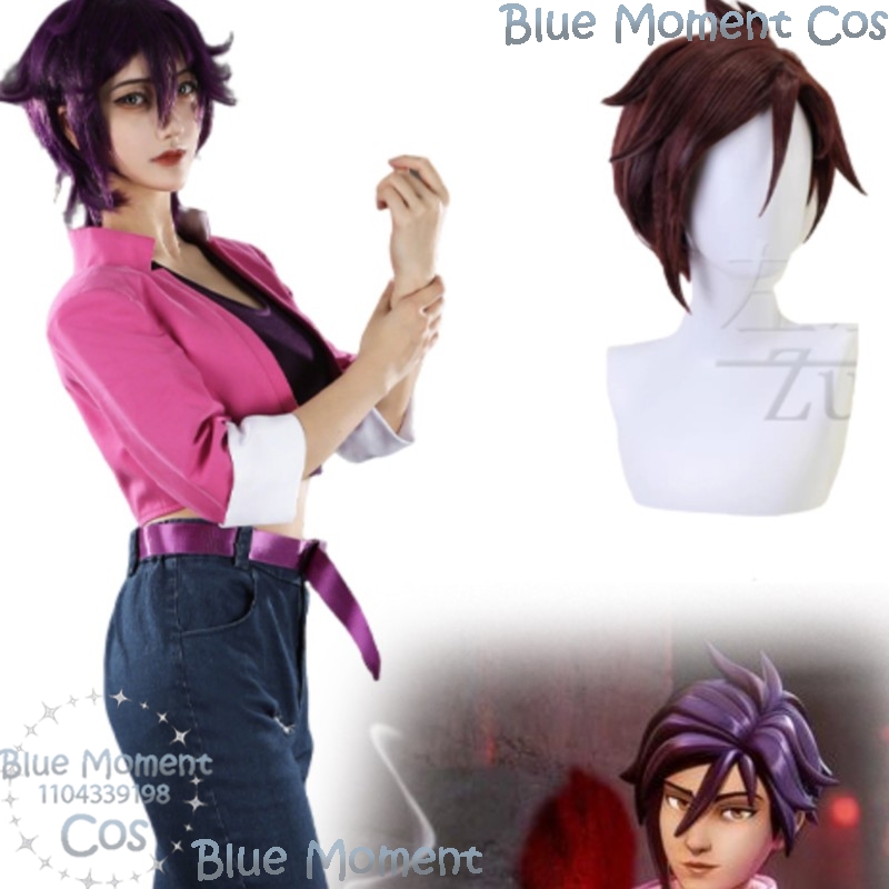 Anime Cosplay Mujer - Game Invisigal Courtney Cosplay Costumes Wig
