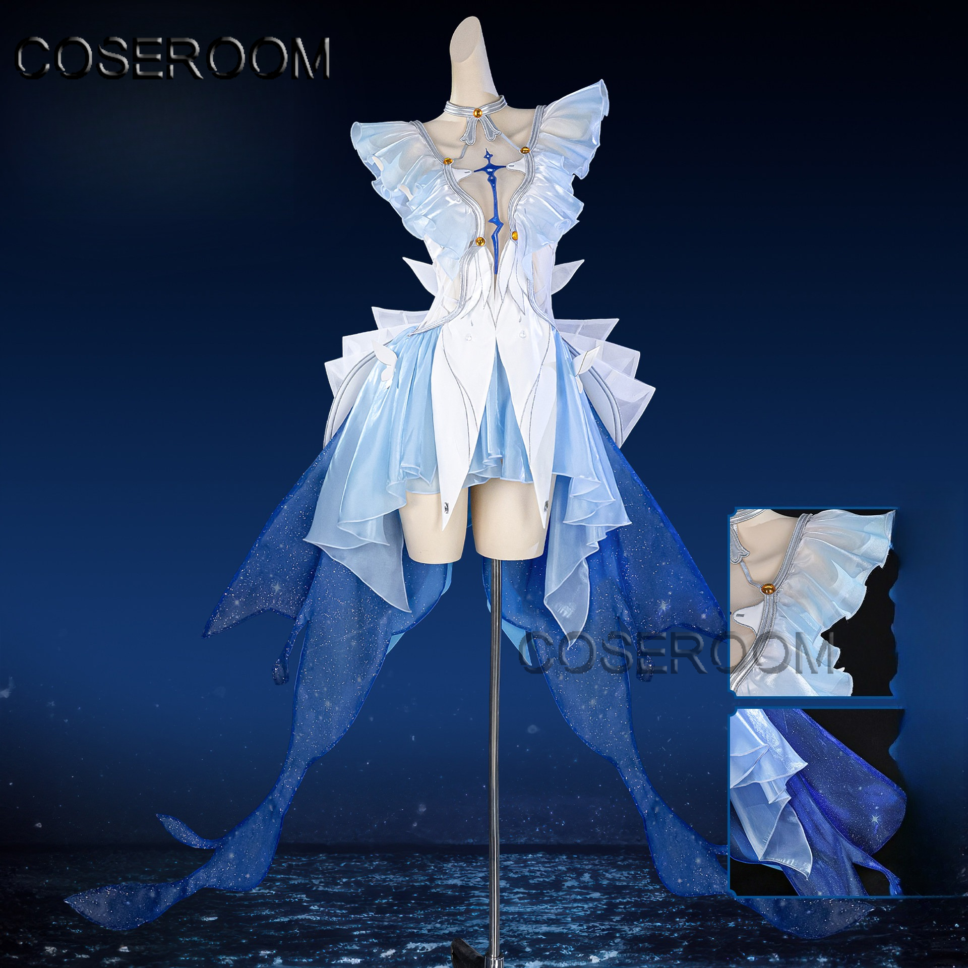 Anime Cosplay Dresses - Anime Game Wuthering Waves The Shorekeeper