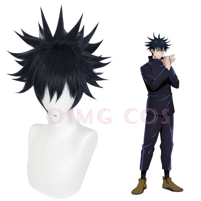 Anime Cosplay Waifu - Jujutsu Kaisen Fushiguro Megumi Cosplay Wig
