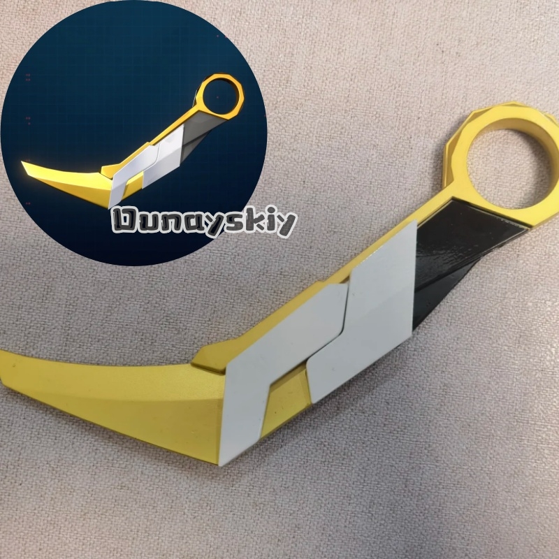 Anime Cosplay Realistic - LWW*18 Purple Gold Claw Blade Cosplay