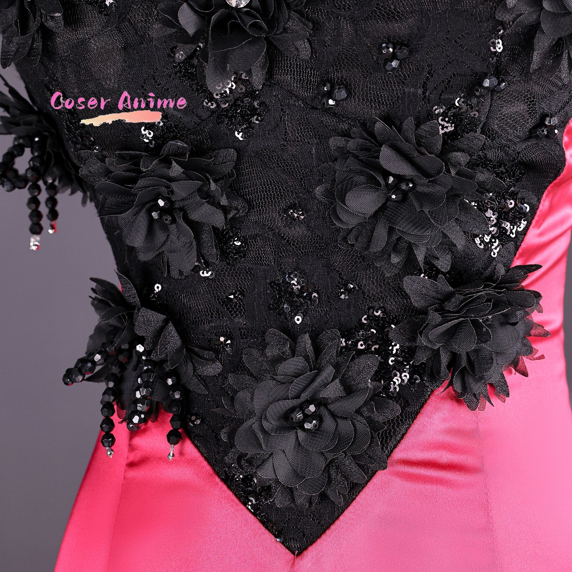 Anime Cosplay Dresses - Angel Dust Cosplay Costume Uniform Halloween