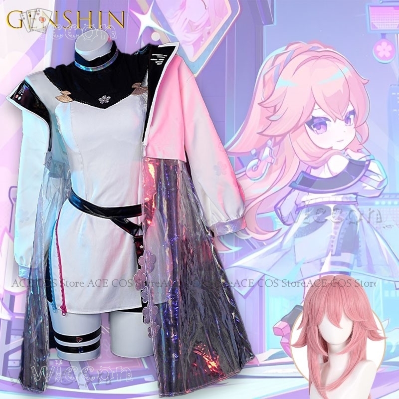 Cosplay Anime Yae Miko - Genshin Impact Yae Miko Luka Special
